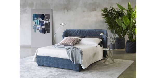 Milano Bedding presents the upholstered storage bed Victoria