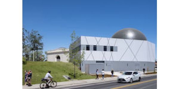 MoSaC's new planetarium dome showcases RHEINZINK zinc roof tiles, revitalizes and repurposes historic power station