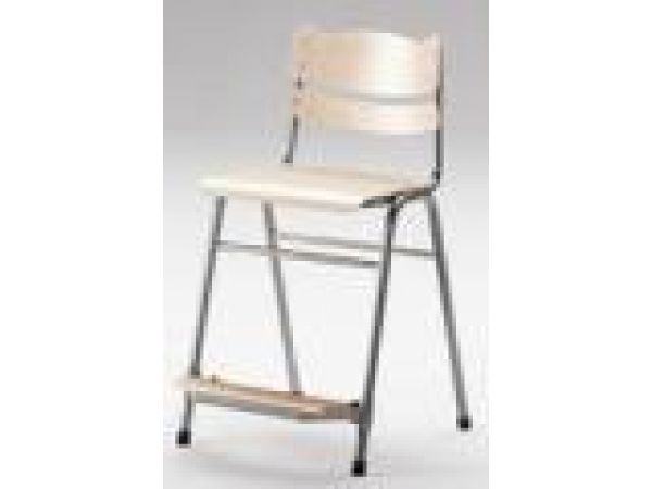 29633 Kid chair with wooden seat