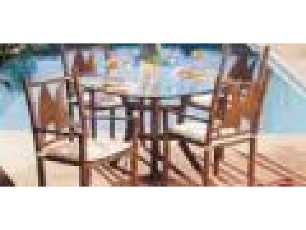 Square Round Dining Table