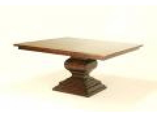 8778 Square Pedestal Table