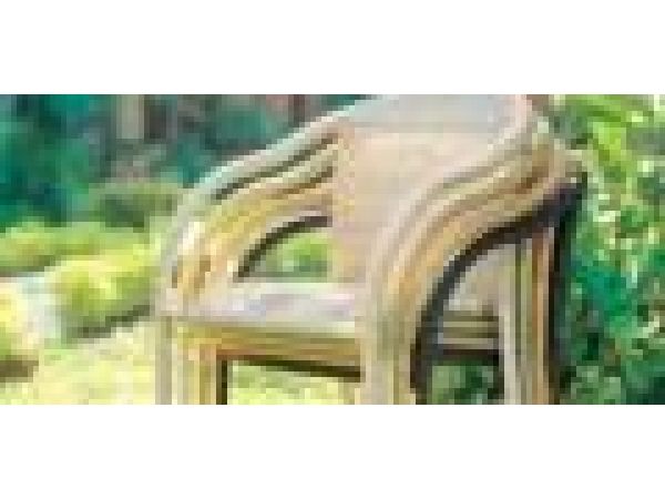 Stacking Dining Arm Chairs