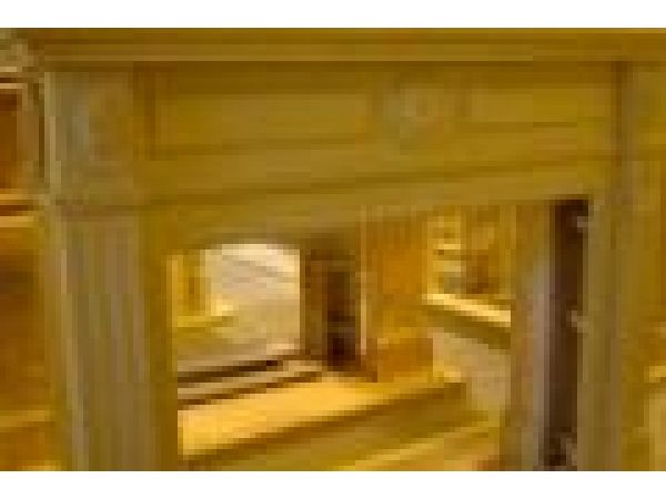 Marble Fireplace Mantels - C804 Lt. Yellow