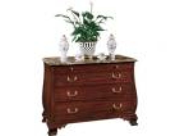 186 Marble Top Chest