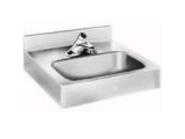 Chase Mounted Barrier Free Rectangular Bowl Stainl