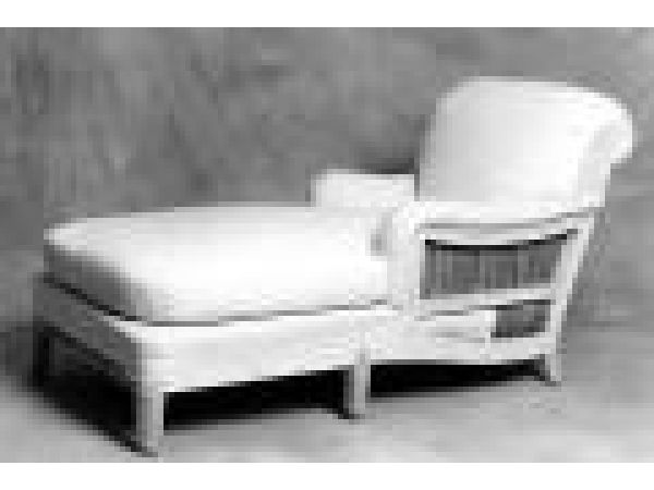 Scrolled Back Bridgewater Chaise Lounge