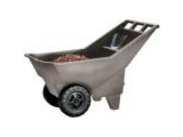 3707-03 3.25 Cu. Ft. Roughneck Lawn Cart, Platinum