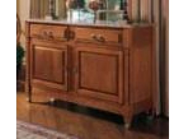 1899 1/2 Credenza with Polished Granite Top