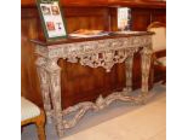 01- French Carved Console