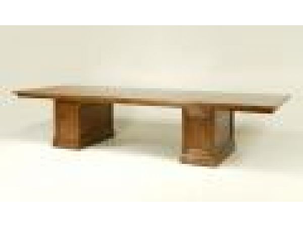 3541 Conference Table with Pedestal Base