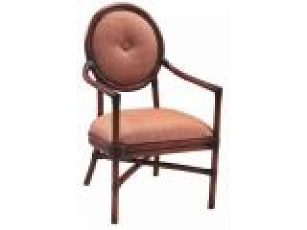 Malam Oval Back Chair