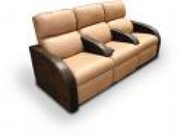 Matinee Sofa - with Deco arms, pillow back, remova