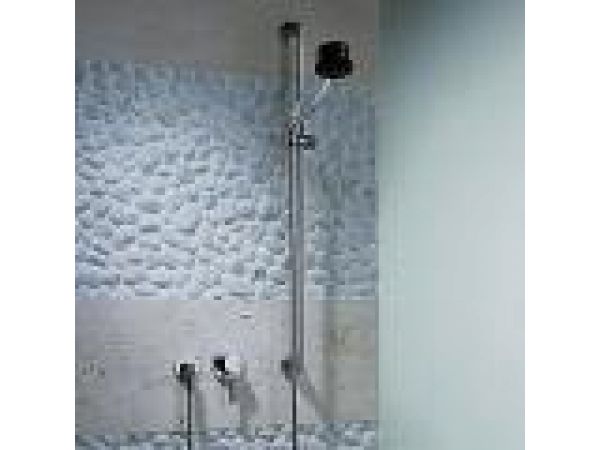 Meta.02 - Wall-mounted single-lever shower mixer w