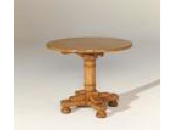 7174 Round pedestal table