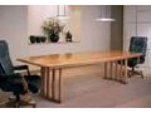 C146-703 Column Base Conference Table