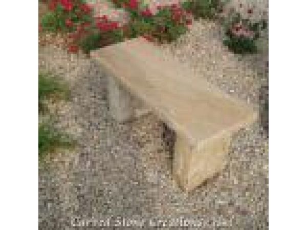 BEN-005, Rock-Faced Garden Style Bench