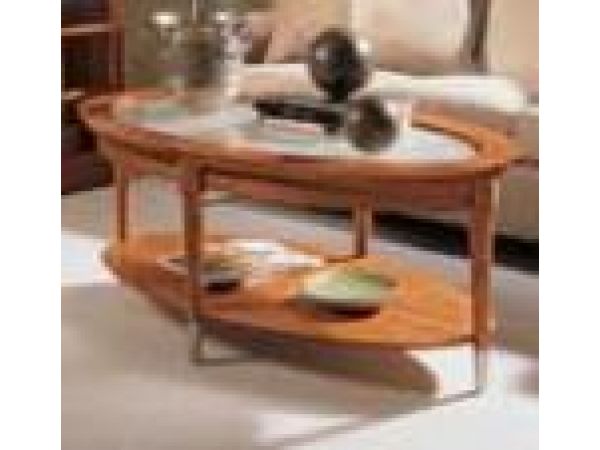 928 1/2 Oval Cocktail Table