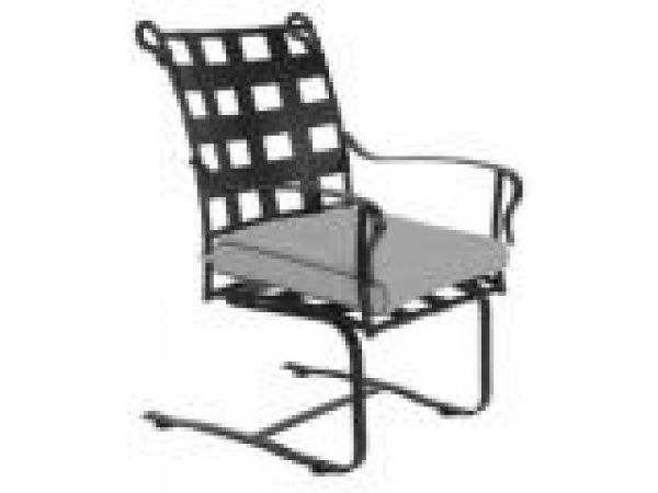 Dining Spring Base Arm Chair