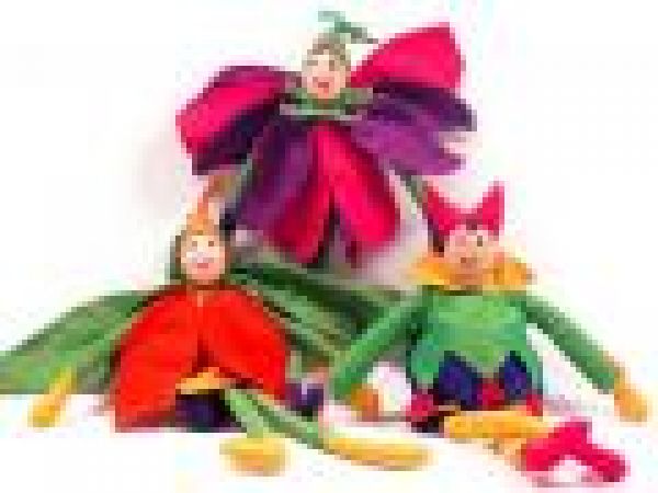 Stuffed Garden Fairies