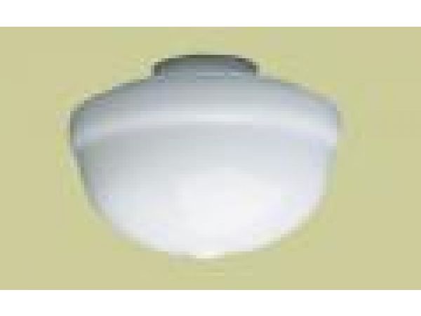 Rounded 12 Inch Opal Schoolhouse Shade