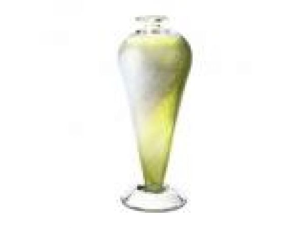 Twister Vase Green