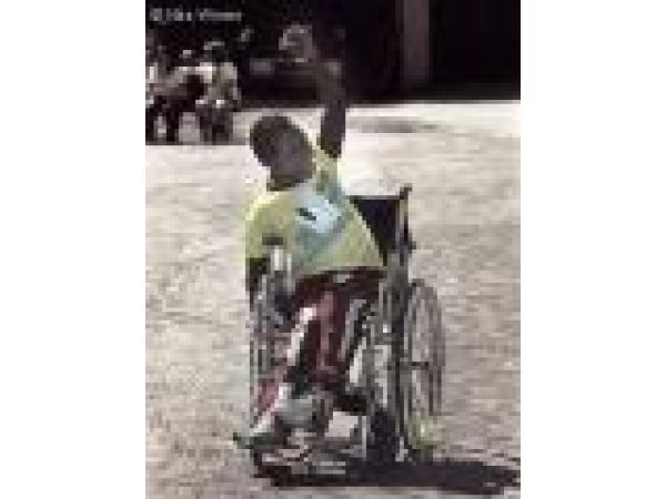 Special Olympics- Wheelchair Race