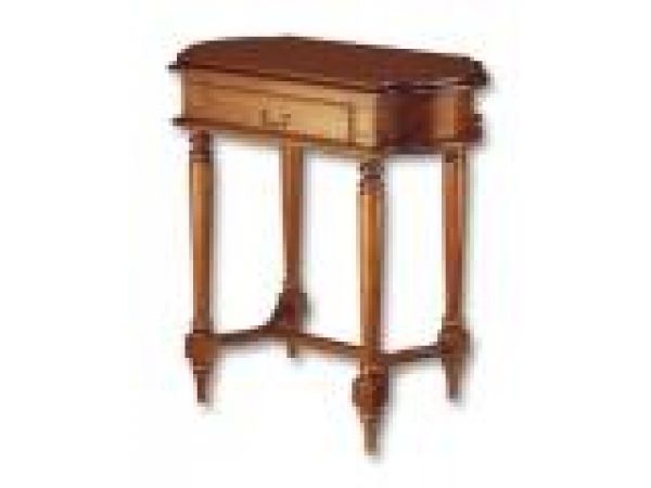 Reproduction Oval Side Table