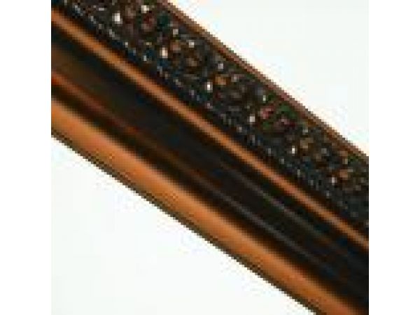 Crown Molding Finishes - Grand Baroque Oil Rubbed Bronze