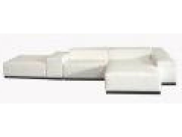 SL 225 White, Modern White Leather Sofa Set