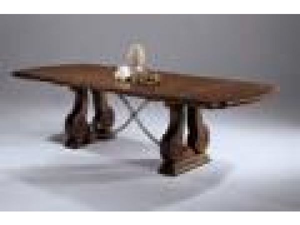 1380 Trestle Dining Table