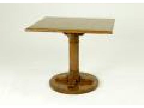 7173 Square Pedestal Table