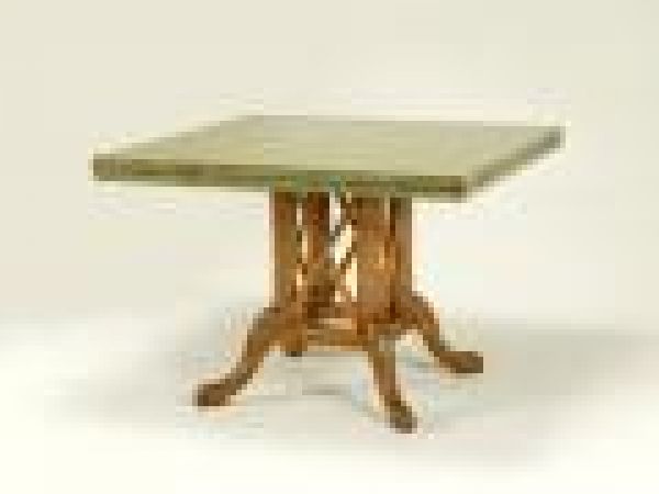 8762 Square to Round Dining Table