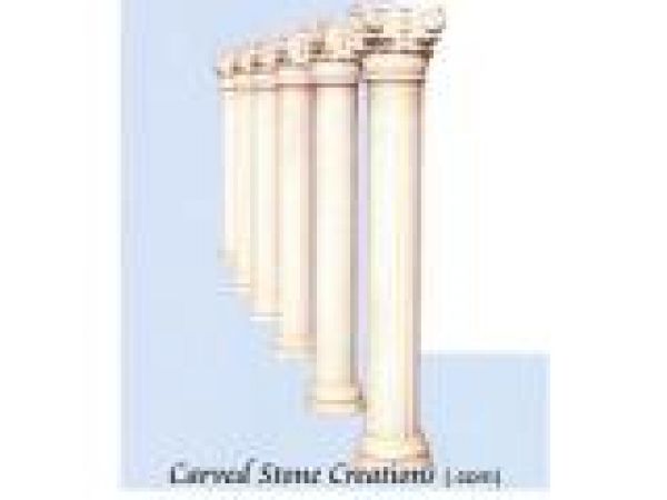 COL-04, Round Corinthian Columns W/Flutes