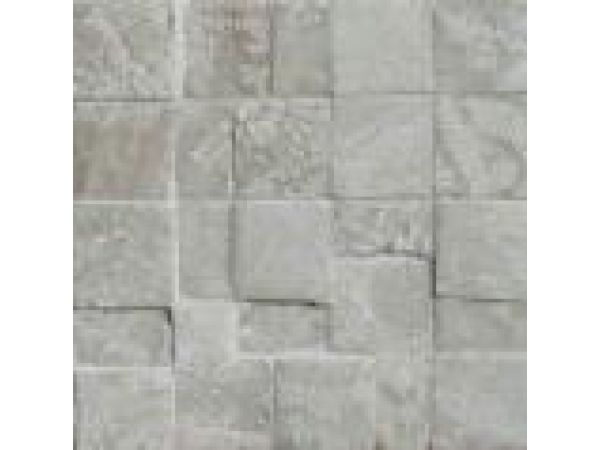 Stone Mosaics-White Bugs