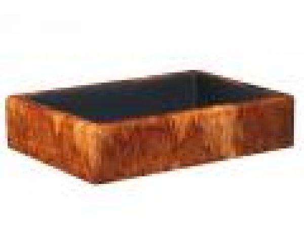 Connoisseur Amenities Tray-Light Brown