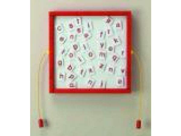 Magnetic Mix-Up Wall Game - Letters