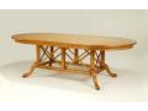 8763 Racetrack Oval Dining Table