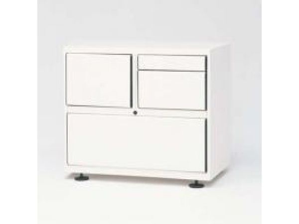 Combined pedestal/lateral cabinet