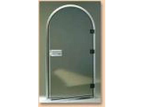Tylo steam doors are manufactured from 1/4