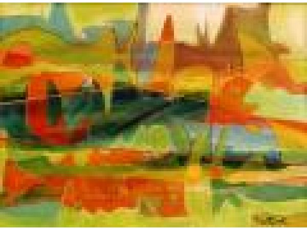 Contemporary Art: Fields Two: Giclee Prints