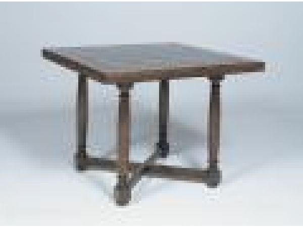 9210 English Square to Round Dining Table