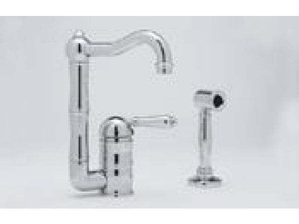 Single Lever Country Bar Faucet with Handspray