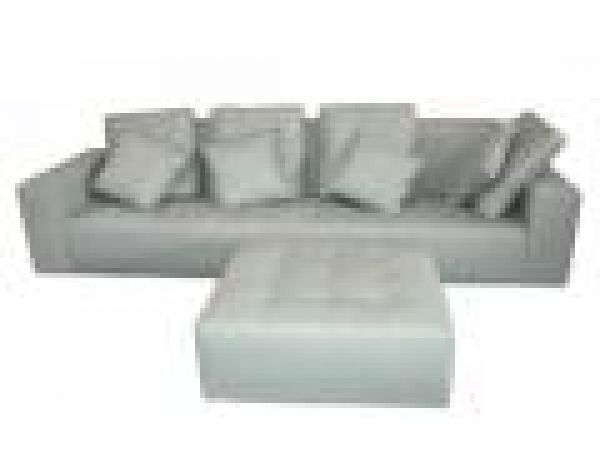 SL 257 Gray, Modern Fabric Sofa