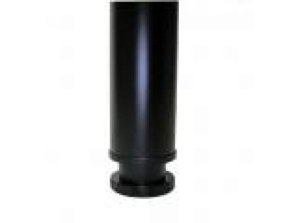 Prisma Table Leg, Glossy Black  330-87-BK