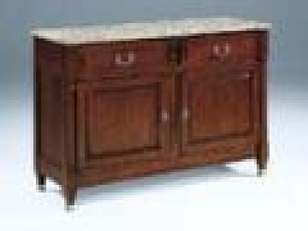C1899 1/2 Credenza with Polished Granite Top