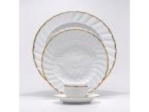 White Swan Five-piece place setting