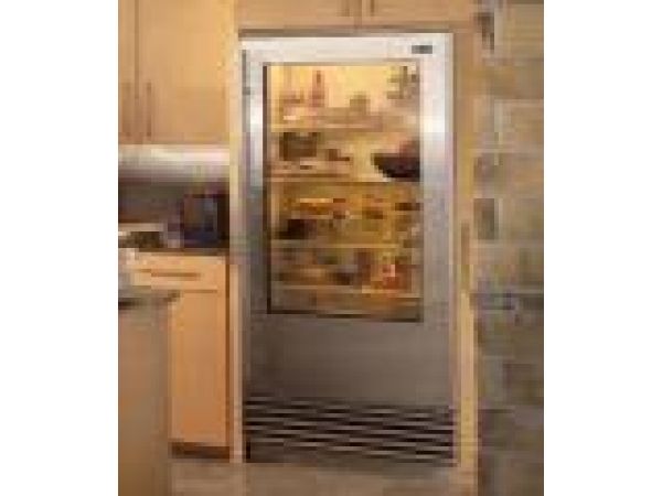 Sub-Zero 601RG Glass Door All Refrigerator 36