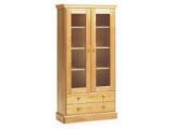 6228 Koivu open cabinet with glassdoors 90/178