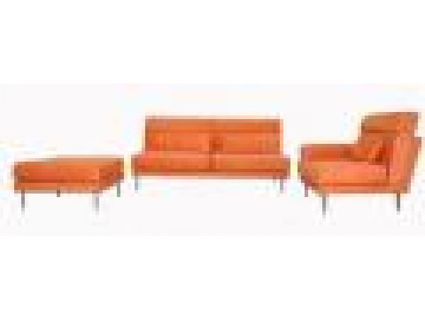 SL 247 Oranged, Modern Sofa Set