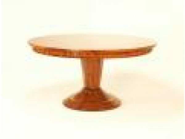2878 Round Split Pedestal Table Pie top
